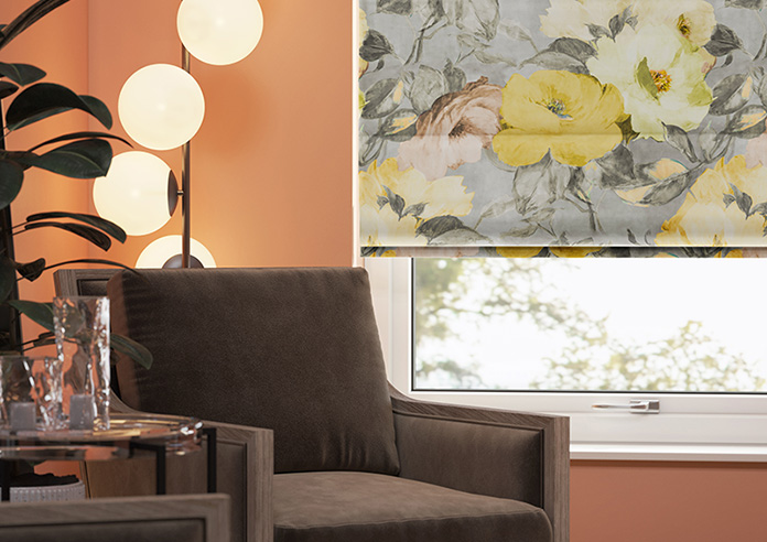 Rosa, Mirage - Motorised Roman Blind - Image 5